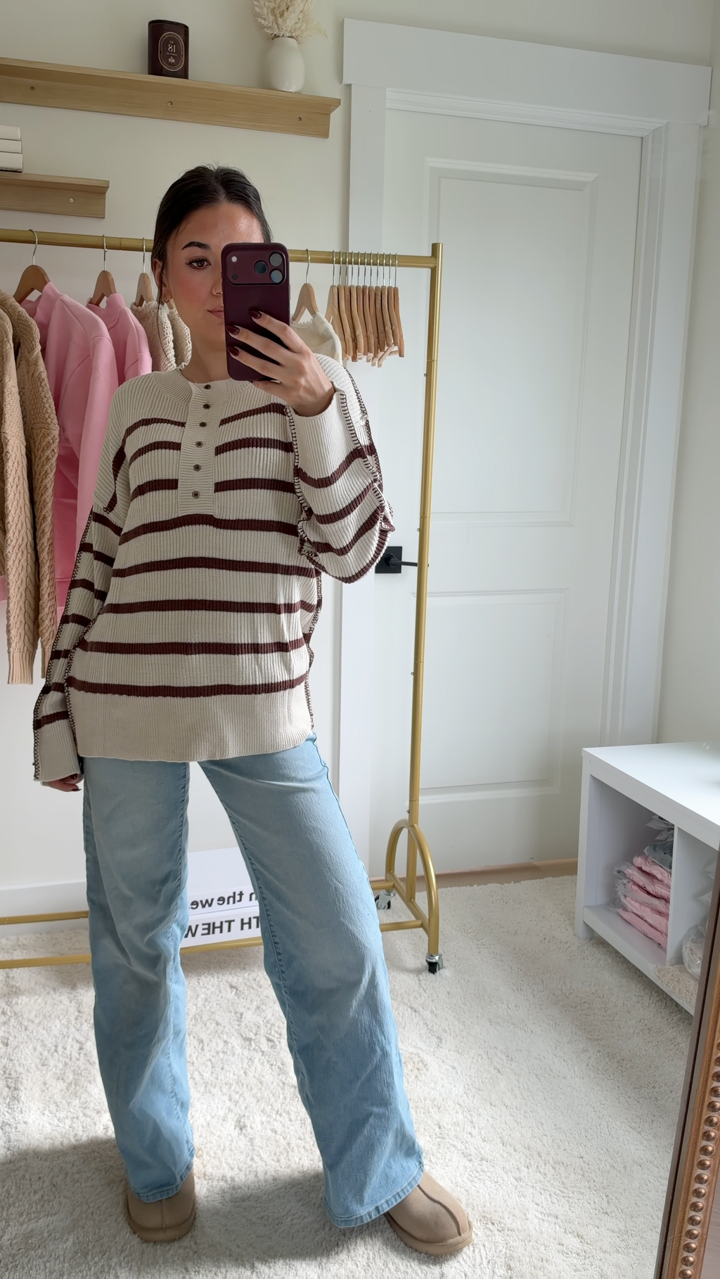 The Sunday Stripe Henley