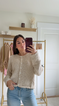 The Oat Milk Cardigan