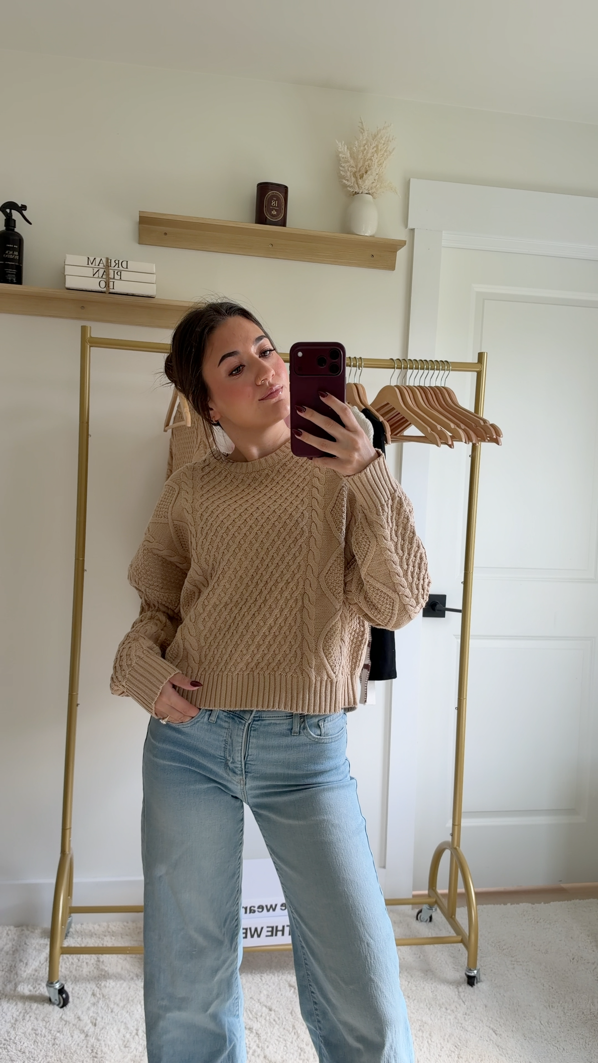 The Aspen Cable Knit Sweater