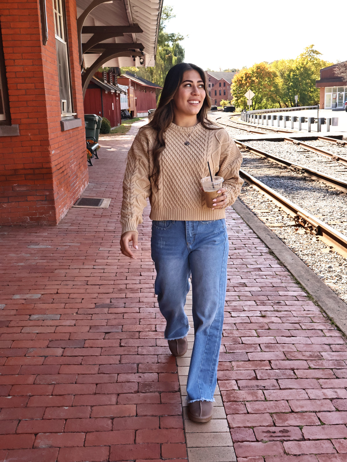 The Aspen Cable Knit Sweater